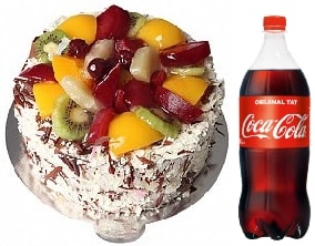 Karışık Meyveli Pasta Aile Boyu