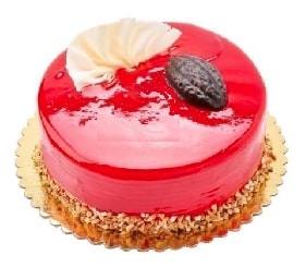 Özel Günler İçin 6–9 Kişilik Sade Klasik Frambuazlı Yaş Pasta